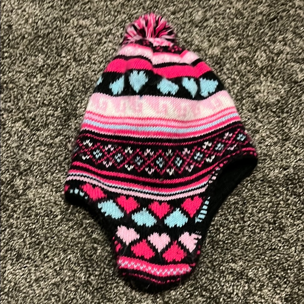 Colorful girls Knit Winter Hat